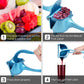 Hand Press Lemon | Citrus Squeezer - Heavy Duty Metal Aluminum Alloy for Fruit