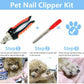 Pet Nail Clippers With Safety Guard
