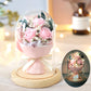Bouquet Glass Cover Rose