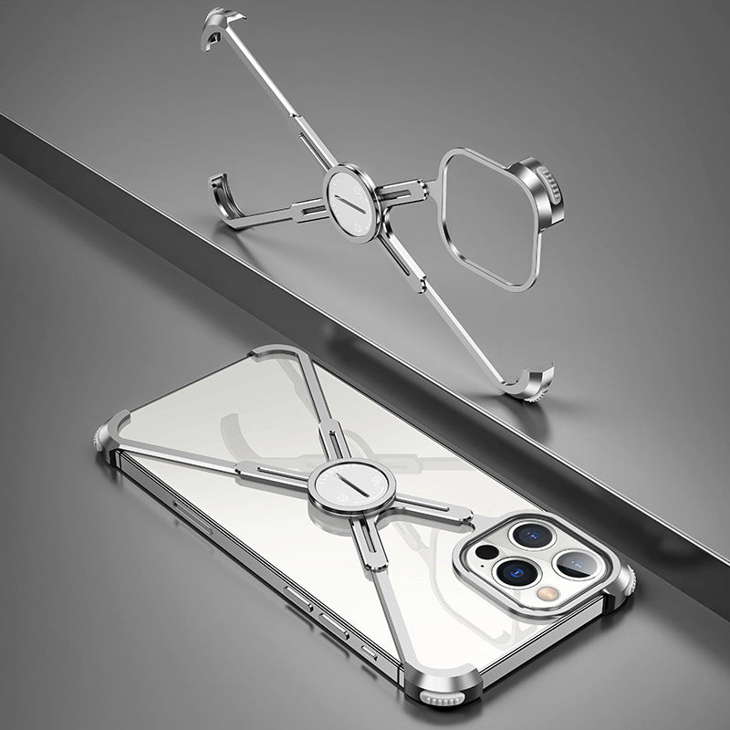 X-Shape Strong Metal iPhone Protective Case