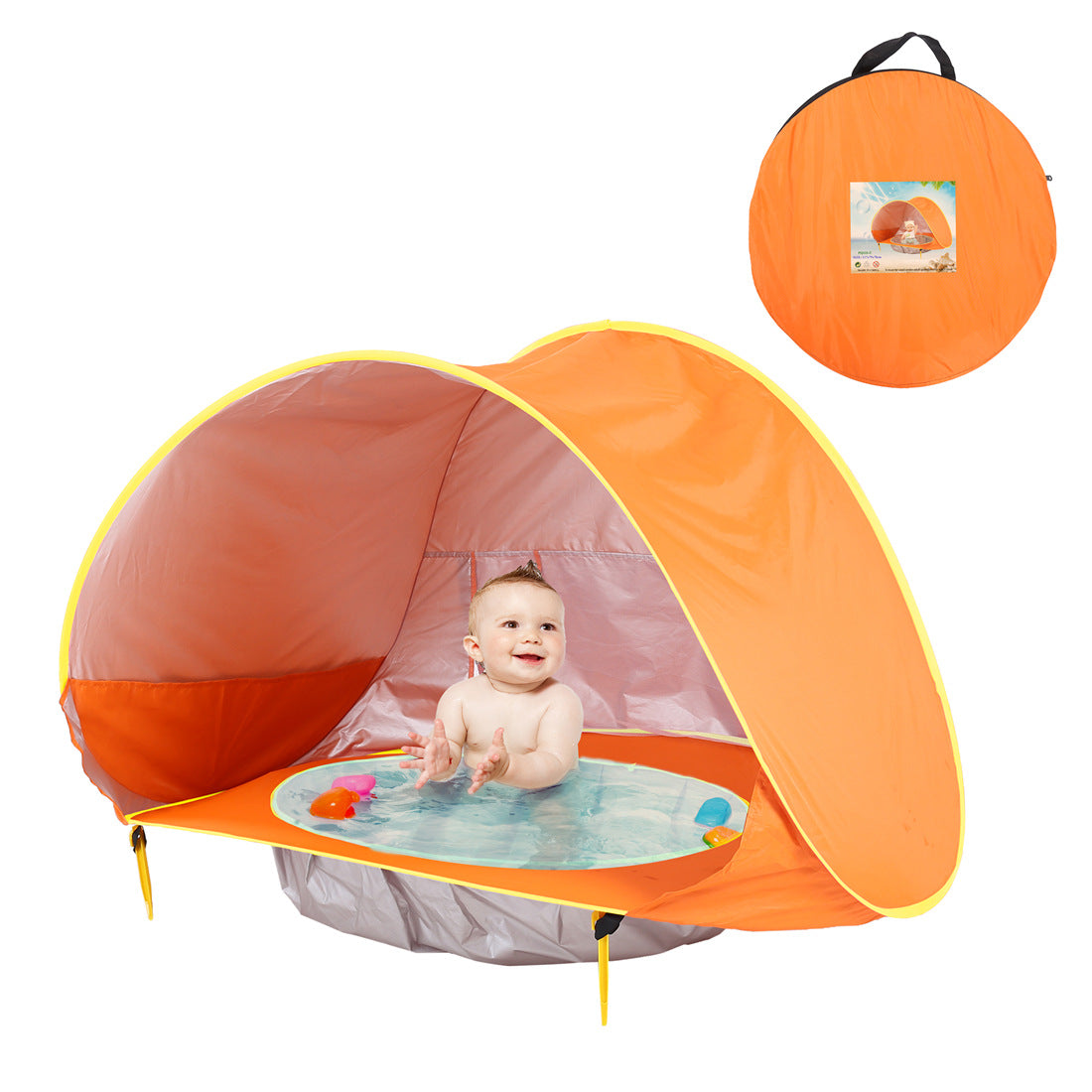 Baby Beach Waterproof Awning Tent - UV Protection | Camping | Easy Fold Up