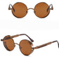 Round Metal Retro Fashion Sunglasses