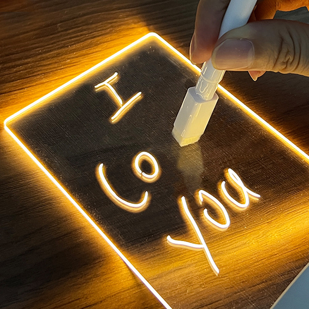 Creative Message Board With Light