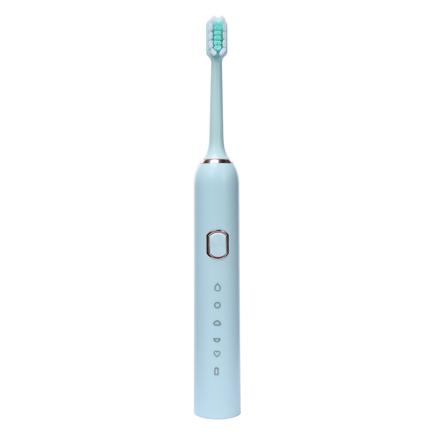 Electric Toothbrush Tongue Scraper 2 Brush Heads 5 Modes USB Rechargeable