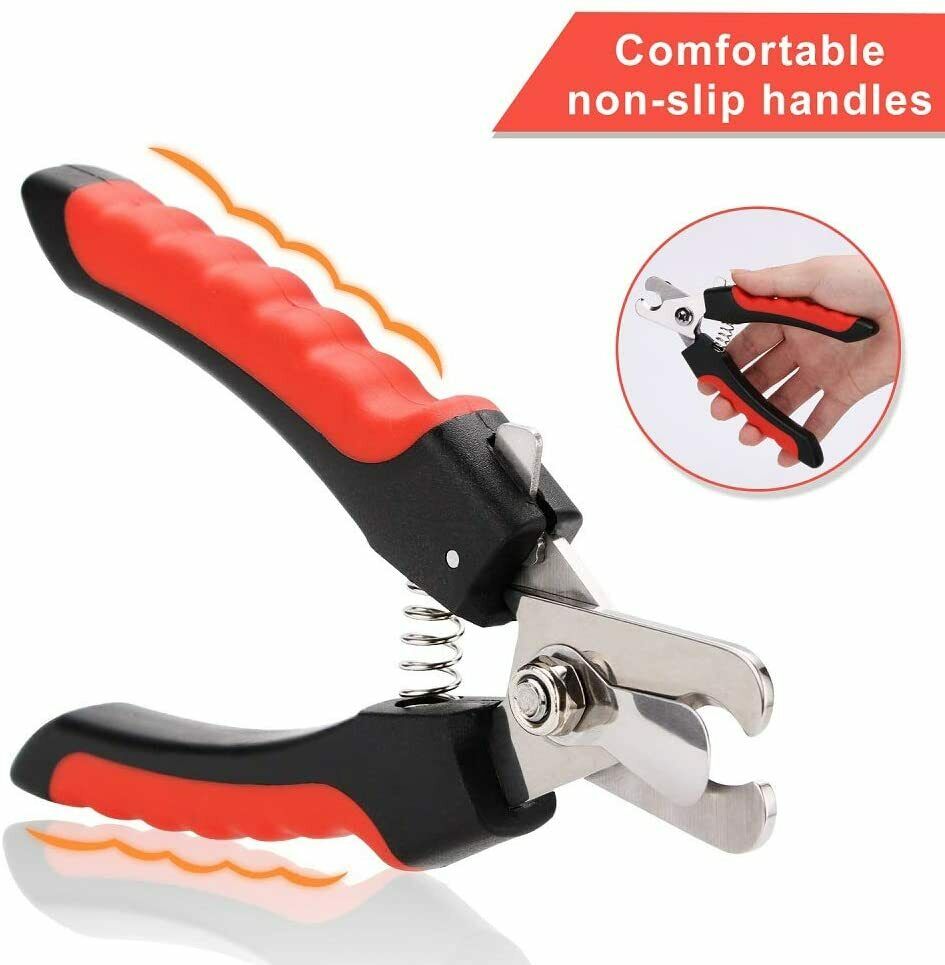 Pet Nail Clippers With Safety Guard