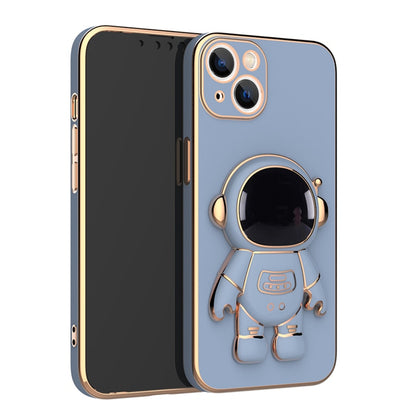 Electroplated Astronaut Folding Stand Case For iPhone 11 12 13 Pro Max