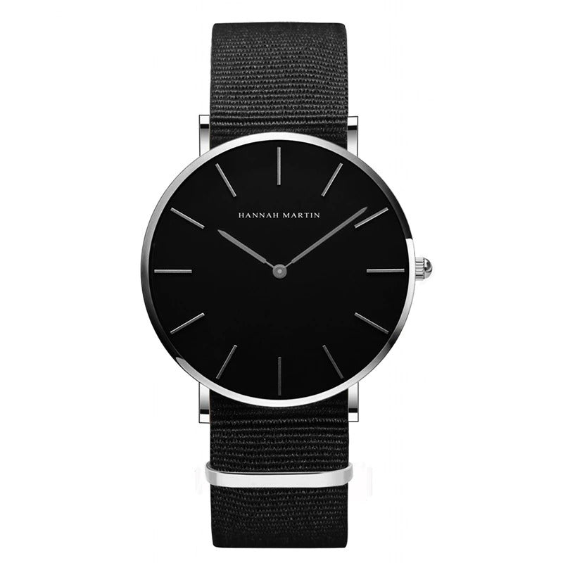 Minimalism Casual Leather Strap Waterproof Watch For Men & Women