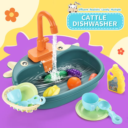 Electric Wash Sink Toy Set