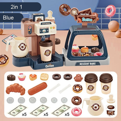 Kids Coffee Machine Toy Set