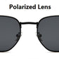 Hexagon Metal Frame Sunglasses For Women