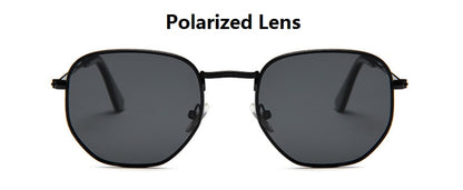 Hexagon Metal Frame Sunglasses For Women