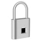 KERUI Keyless USB Charging Fingerprint Lock Smart Padlock Waterproof Door Lock 0.2sec Unlock Portable Anti-theft Padlock Zinc