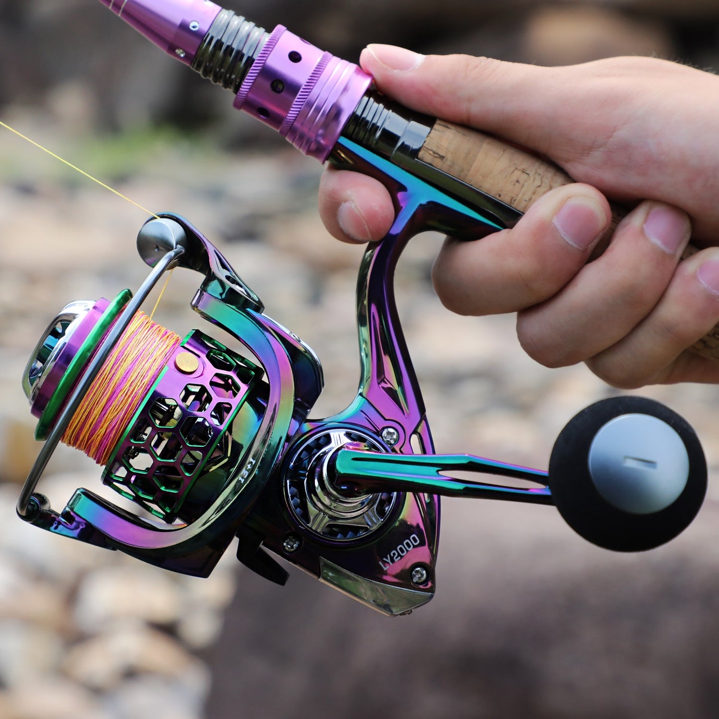 Reelspanx - Multi-Color Fishing Spinning Reel