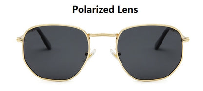 Hexagon Metal Frame Sunglasses For Women