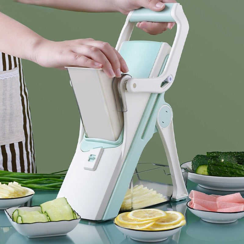 ChopEase 5 in 1 Safe Vegetable Cutter Mandoline Slicer | Chopper