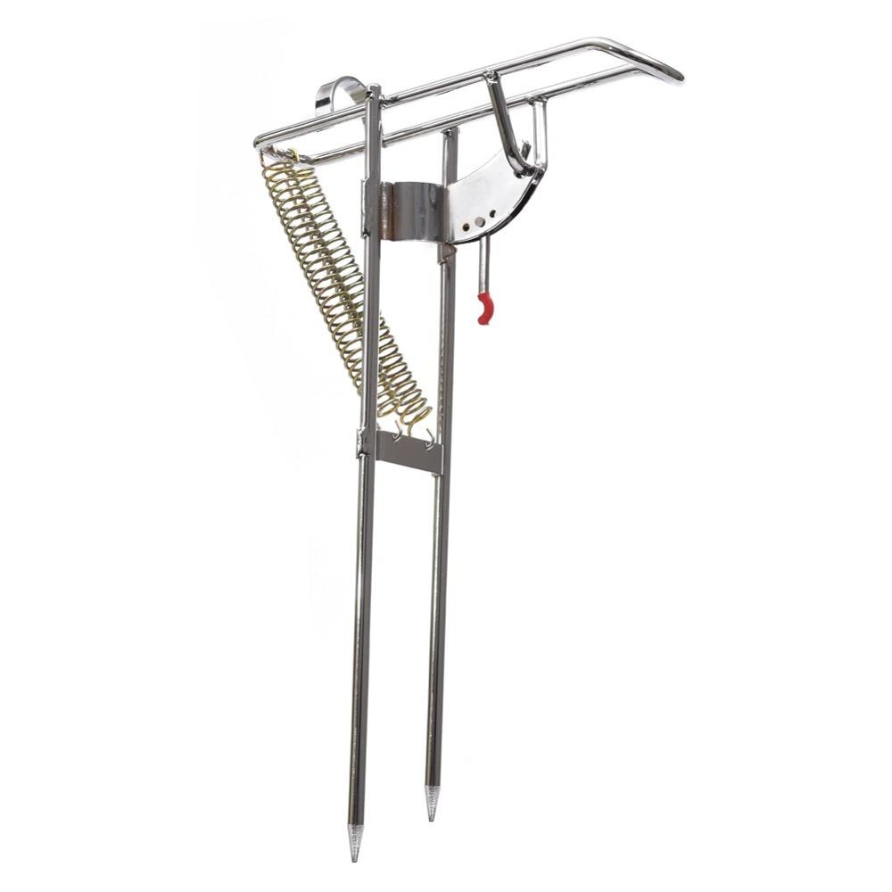 SeaQale™ Automatic Stainless Steel Fishing Pole Bracket