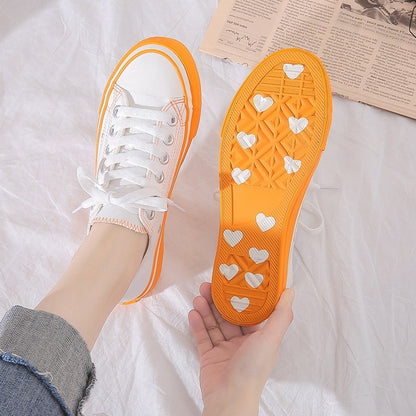 Azazel | Canvas Breathable Casual Lovely Flat Sneakers