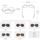 KINGSEVEN Brand Fashion  Gradient Polarized Women Sunglasses - UV400 Protection