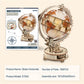 Luminous 3D Wooden Puzzle Globe with LED Light