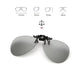 Photochromic Polarized Clip On Sunglasses Lens For Men And Women UV400 Blocking