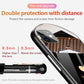 Luxury Cute Oval Heart-shaped Tempered Glass Phone Case For iPhone