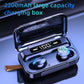 TWS Bluetooth 5.0 Waterproof Earbuds With 2200mAh Charging Box