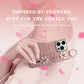 Fashion Leather With Ring Wrist Band Holder Cover For iPhone 13/12