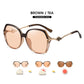 Vintage Oversize Photochromic Polarized Fashion Sunglasses For Women