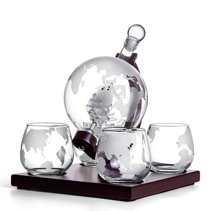 Fermundy Elegant Whisky Decanter Set