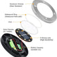 SolarLight™ Waterproof Solar Powered Ground 8/12/20 LED Light