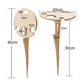 Outdoor Wooden Foldable Round Wine Table