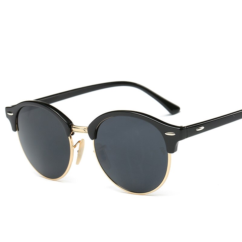 Fashionable Round Metal Frame Sunglasses For Women