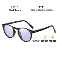 Vintage Candy Tinted Photochromic Polarized Sunglasses For Women