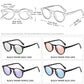 Vintage Candy Tinted Photochromic Polarized Sunglasses For Women