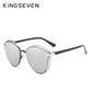 KINGSEVEN Vintage Cat Eye Style Fashion Polarized Sunglasses For Women - UV400 Protection