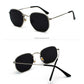 Hexagon Metal Frame Sunglasses For Women