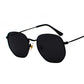 Hexagon Metal Frame Sunglasses For Women