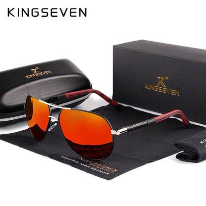 KINGSEVEN Aluminum Magnesium Polarized  Sunglasses - UV400 Protection