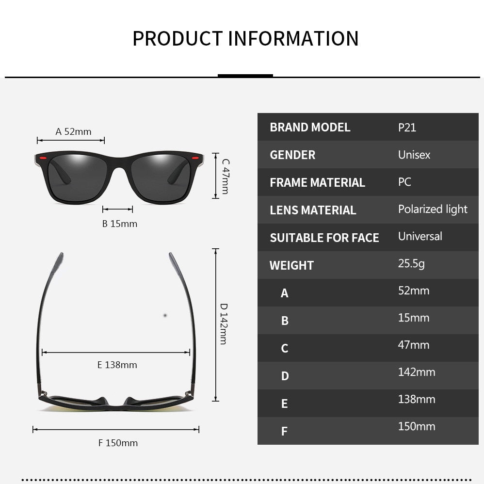 DJXFZLO Brand Design Polarized Sunglasses For Men And Women