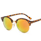 Fashionable Round Metal Frame Sunglasses For Women