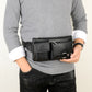Luxury Leather Waist|Chest Bag for Men