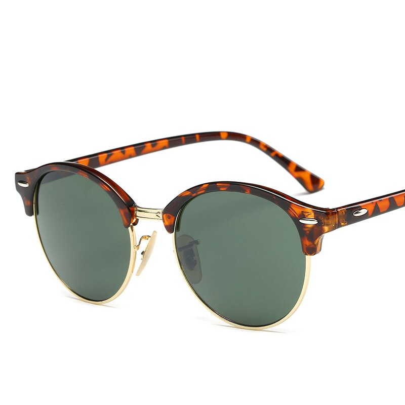 Fashionable Round Metal Frame Sunglasses For Women