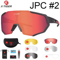 X-TIGER Photochromic Polarized Cycling Sunglasses
