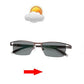 Photochromic Half Rim Myopia Prescription Sunglasses