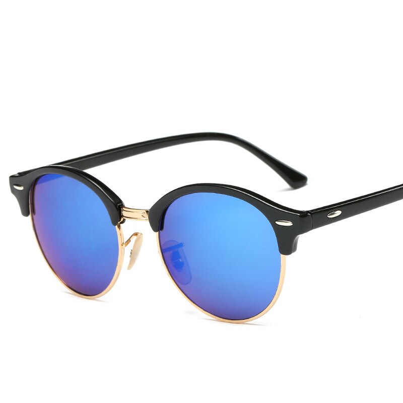 Fashionable Round Metal Frame Sunglasses For Women