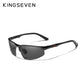 KINGSEVEN Driving Series Aluminum Polarized Blue Mirror Lens Sunglasses For Men & Women
