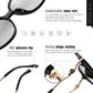 Vintage Oversize Photochromic Polarized Fashion Sunglasses For Women