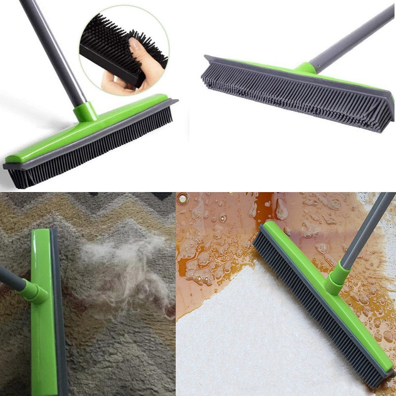 Pet Hair Lint Removal Squeegee Broom