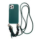 INS Crossbody Lanyard Necklace Marble Chain Phone Case For iPhone