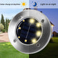 SolarLight™ Waterproof Solar Powered Ground 8/12/20 LED Light